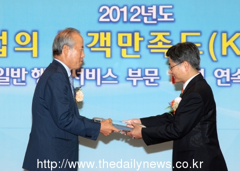 우체국, 고객만족도 14년 연속 1위 달성