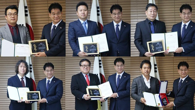 2019 한국신문방송언론인협회 4차 총회, 올해의 분야별 인물 5인 선정 시상