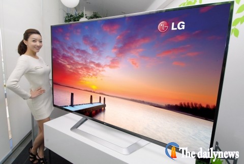 LG전자, 초고해상도 84인치 3D UDTV 내년 출시