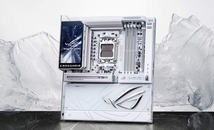 에이수스, 차세대 플래그십 ROG CROSSHAIR X870E GLACIAL 및 DARK HERO 메인보드 출시