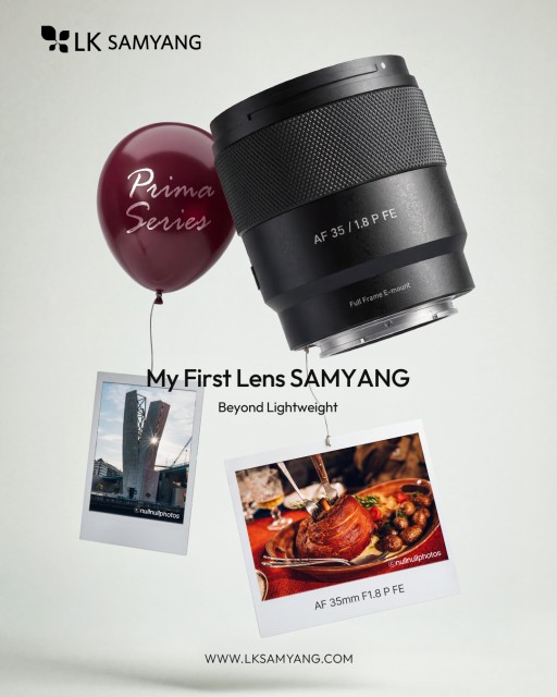 LK 삼양, Prima Series 확장 ‘AF 35mm F1.8 P FE’ 출시